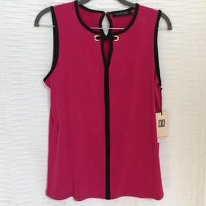 Ivanka Trump Pink Sleeveless Blouse
